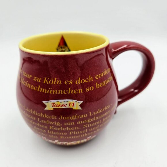Mohaba GMBH German Christmas Mugs Willi Luurens And Hermine Mulled Wine Cups - Picture 4 of 10